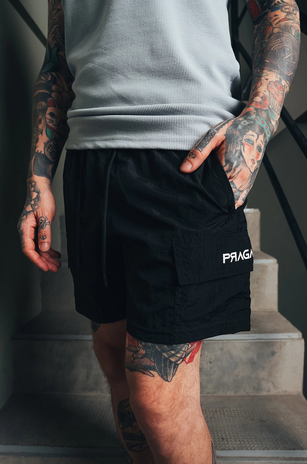 Short de Baño Minimal Cargo